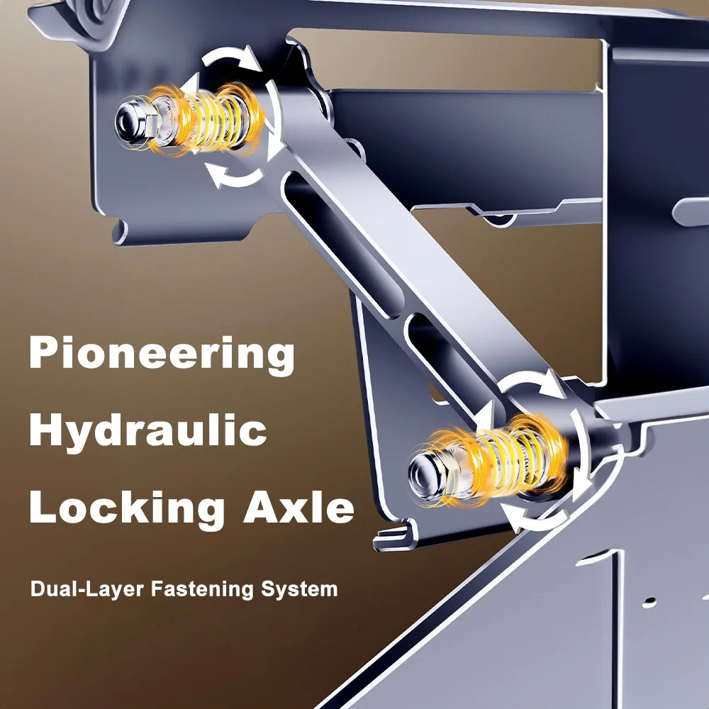 Verstellbarer Aluminium Laptopständer für ergonomisches Arbeiten. Geeignet für Macbook und PC-Laptop