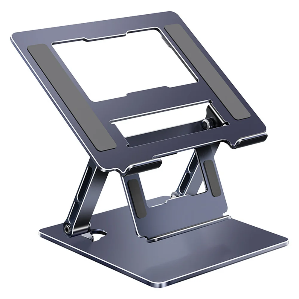 Verstellbarer Aluminium Laptopständer für ergonomisches Arbeiten. Geeignet für Macbook und PC-Laptop